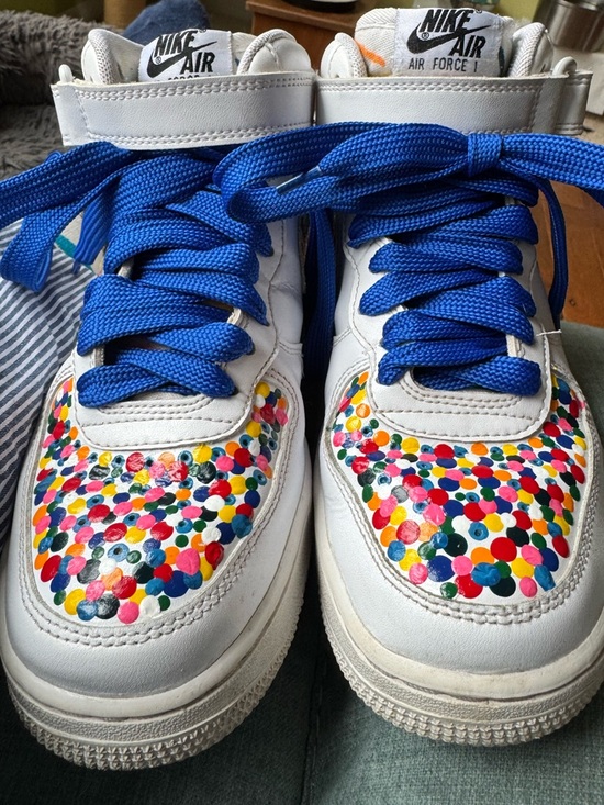 Nike Shoes - Nike Air Force Ones, Custom painted